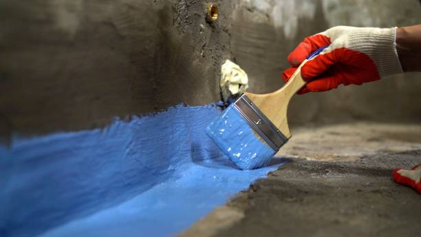 Commercial Vapor Barrier Installation project at a Walworth, WI business property by SJ Waterproofing Pros